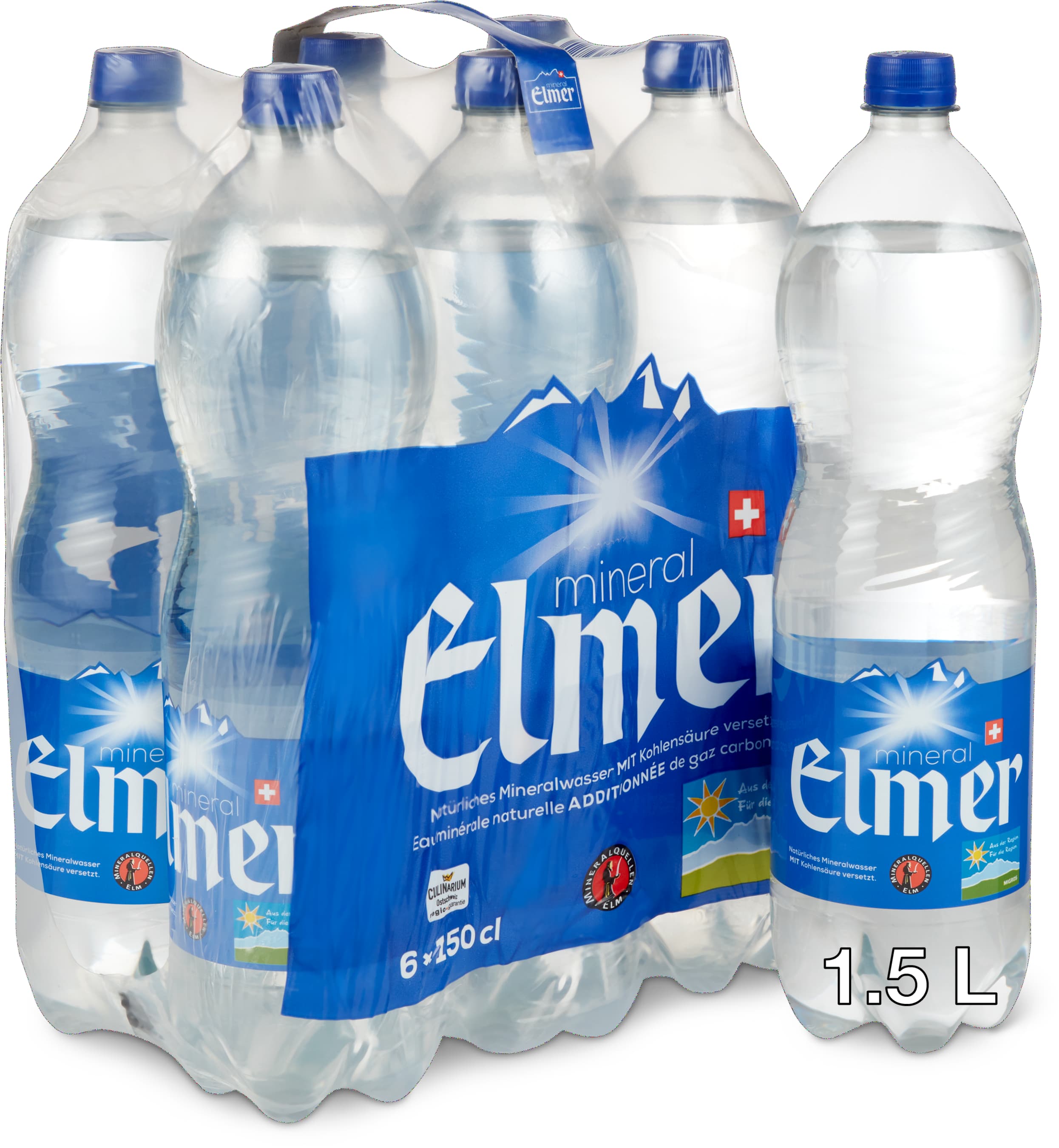 Eau minérale gazeuse